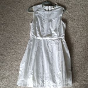 NWT GAP white eyelet dress